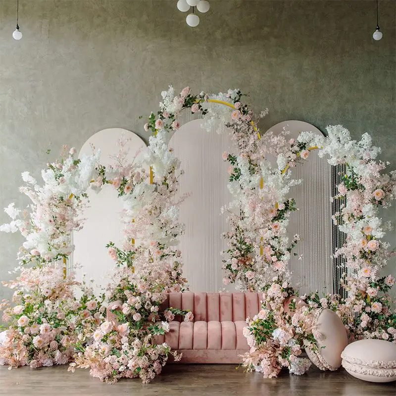 Arch Back drop stand 4FT 5FT 6FT 6.6FT 7.2FT Wedding Arch stands background Party balloon holder Photographic background Stands