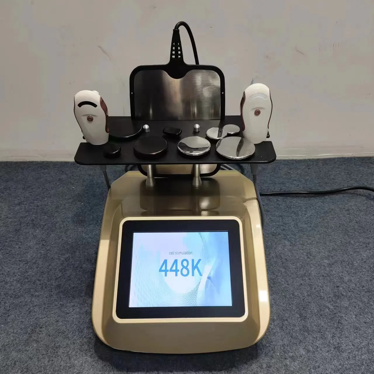 448Khz CET RET Tecar Device INDIBA Physical Therapy Machine Rf High Radio Frequency Diatermia Pro Loss Weight Health Care System