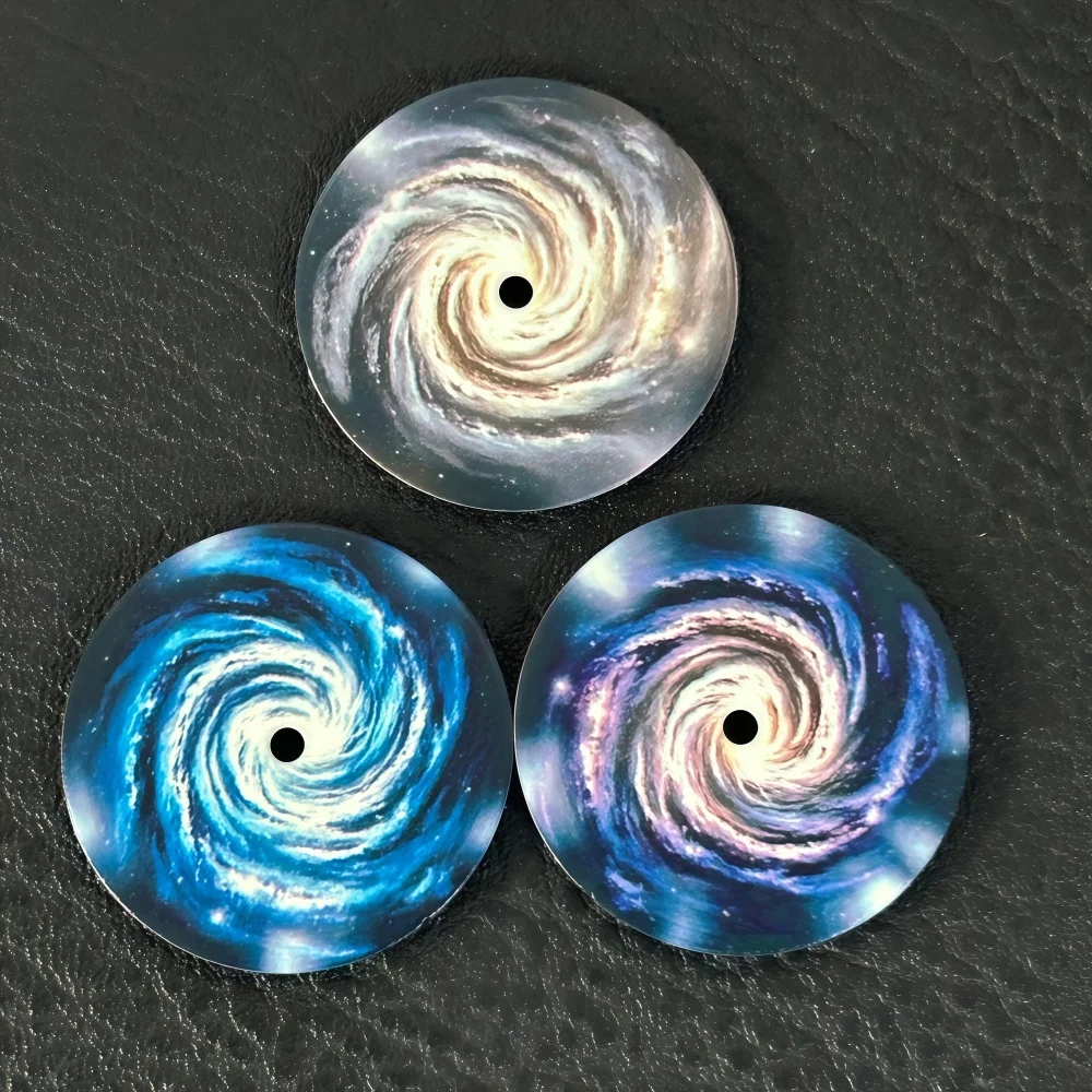 28.5MM Galaxy Spiral Watch Dial for NH35 NH36 Automatic Movement Colorful Space Nebula Watch Face DIY Mod Parts for Men Watches