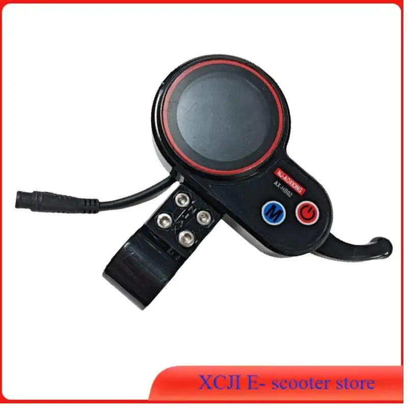 سكوتر كهربائي شاشة الكريستال السائل متر أداة لوحة مفتاح الطاقة خنق 36 فولت 48 فولت العالمي NJAX-T NJ AOXIONG #4