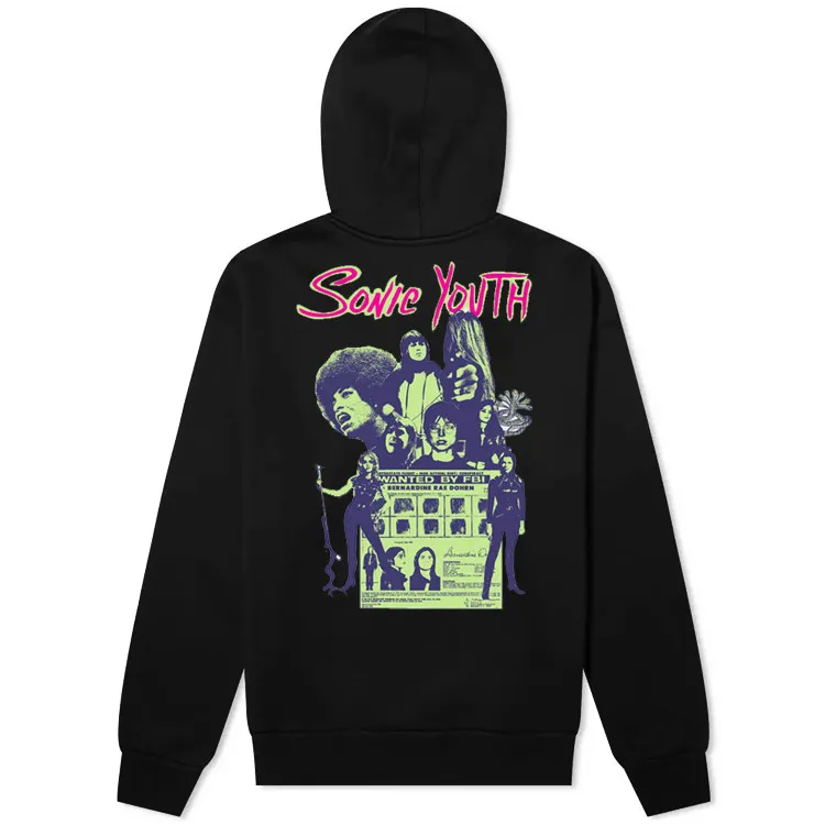 Sonic Youth Band Sudaderas con capucha informales y holgadas para hombres y mujeres