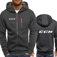 CCM 2024 Brand New Men's Hoodies Sweatshirts Leisure Cardigan Men Hooded Pullovers Jacquard Casual Man Hoody Sweatshirt Jackets