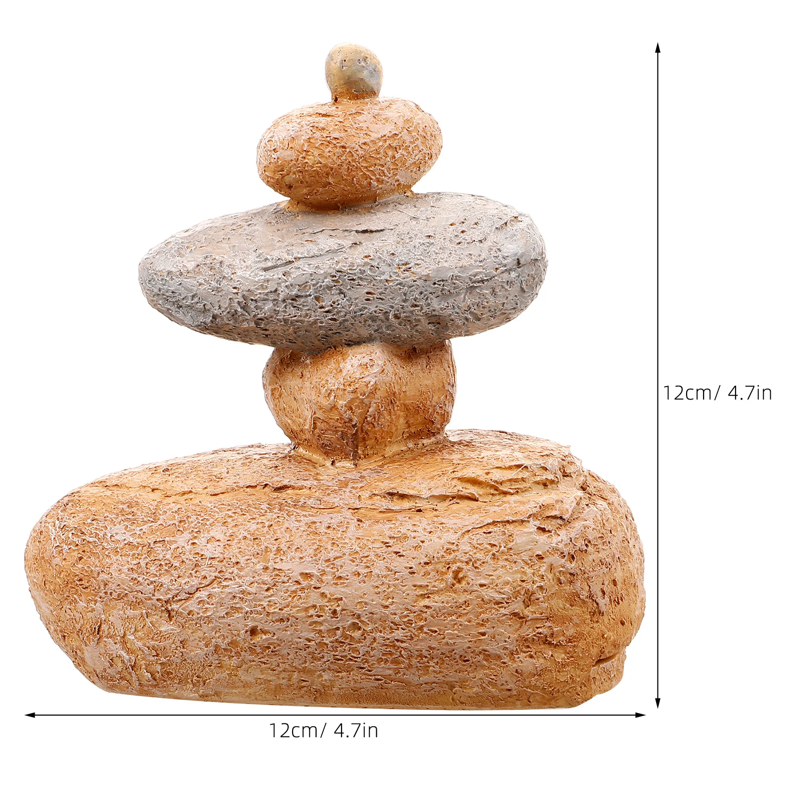 Садовая смола, каменный ящик для хранения ключей, уличный скрытый держатель для ключей, устойчивый к атмосферным воздействиям, прочный декоративный ящик для хранения в саду