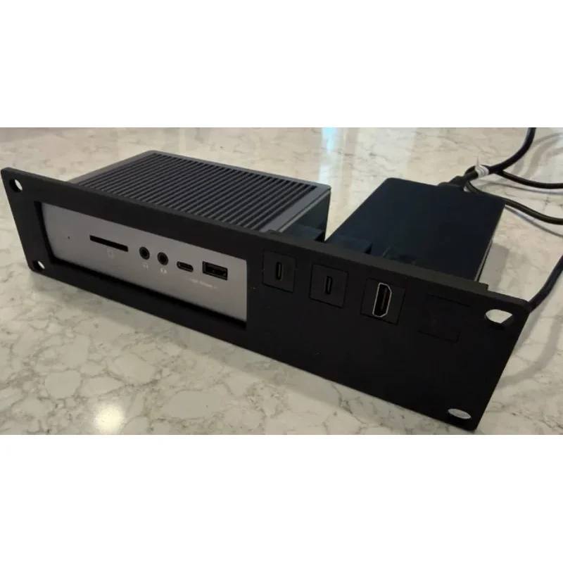 Support de bureau minimaliste pour station d'accueil CalDigit TS3/TS4/TS5/TS5 Plus ? Base isolante ventil�e et durable