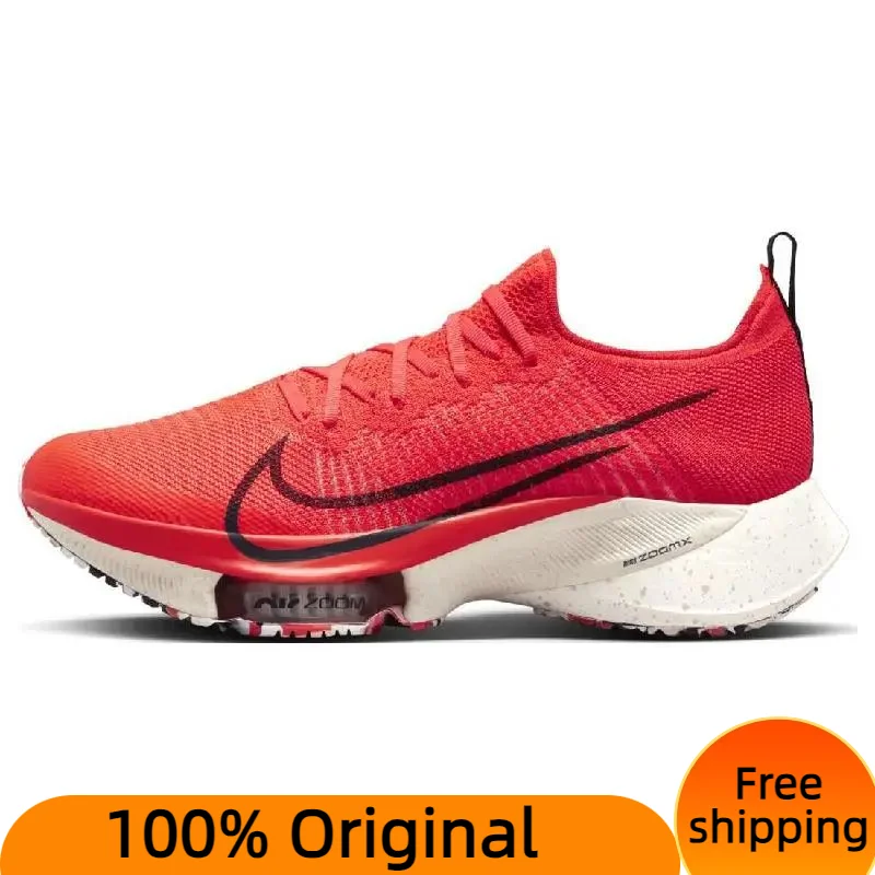 Nike Air Zoom Tempo Next% Flyknit Bright Crimson Sneakers shoes CI9923-601 With Original Box