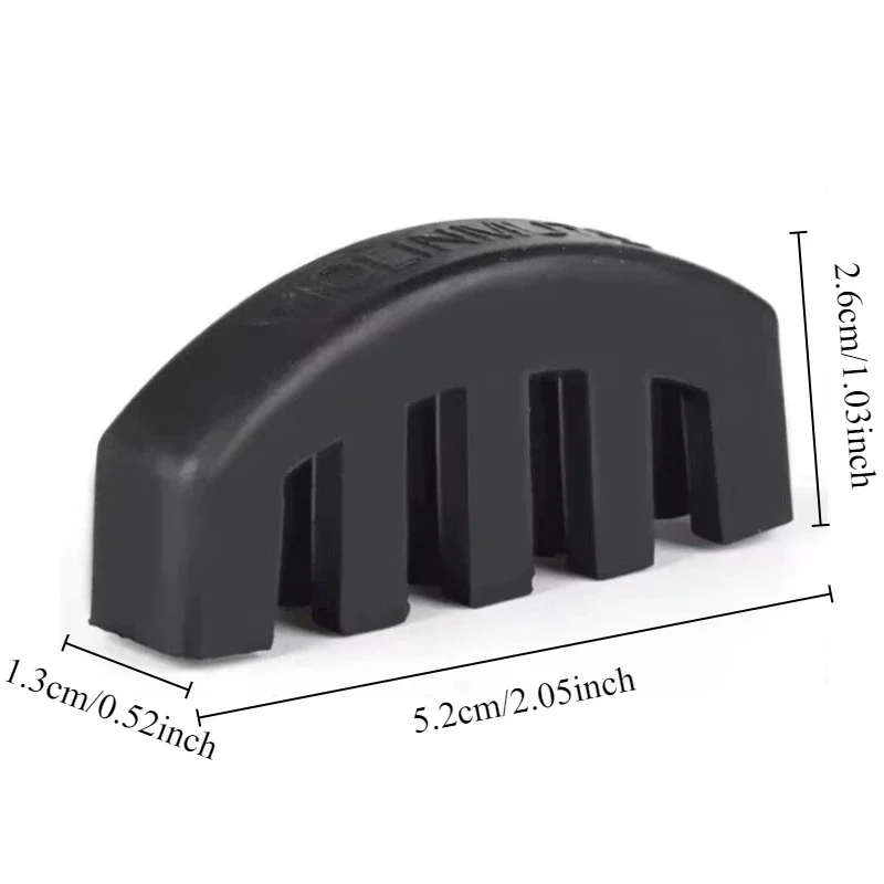 1pc Violin mute Five claws Mute Rubber Portable Mute Anti disturbance Violin practice accessories