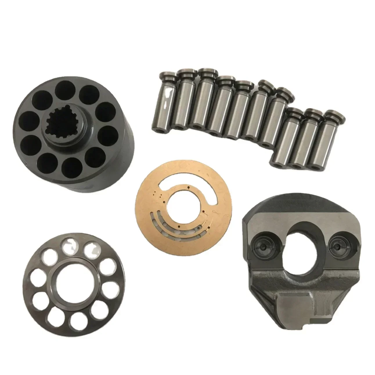 

Best Selling Products Excavator Spare Parts PC55 Hydraulic Pump Repair Kit Cylinder Body Plate