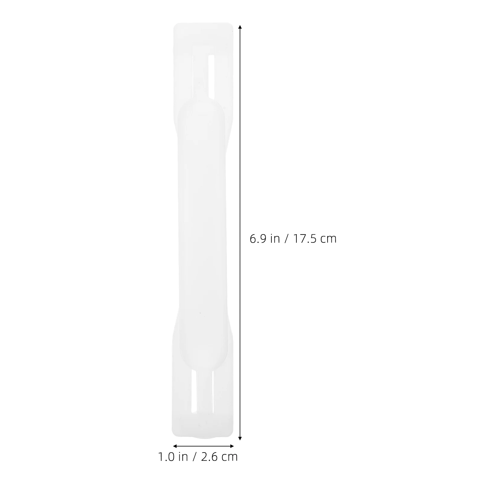 

100 Sets Carton Handle Plastic Carry Shipping Handles White for Cardboard Boxes