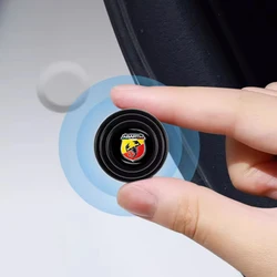 Autocollants de porte de voiture en silicone, absorbeur de chocs, insonorisé, planche, script pour Abarth, 695, 595, 500, Competizione, 124, Spider PUNTO, 10 pièces