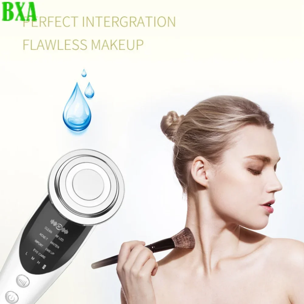 Therapy Anti Aging Wrinkle Beauty Apparatus EMS Microcurrent Face Lift Devices 7 in 1 Skin Rejuvenation Facial Massager