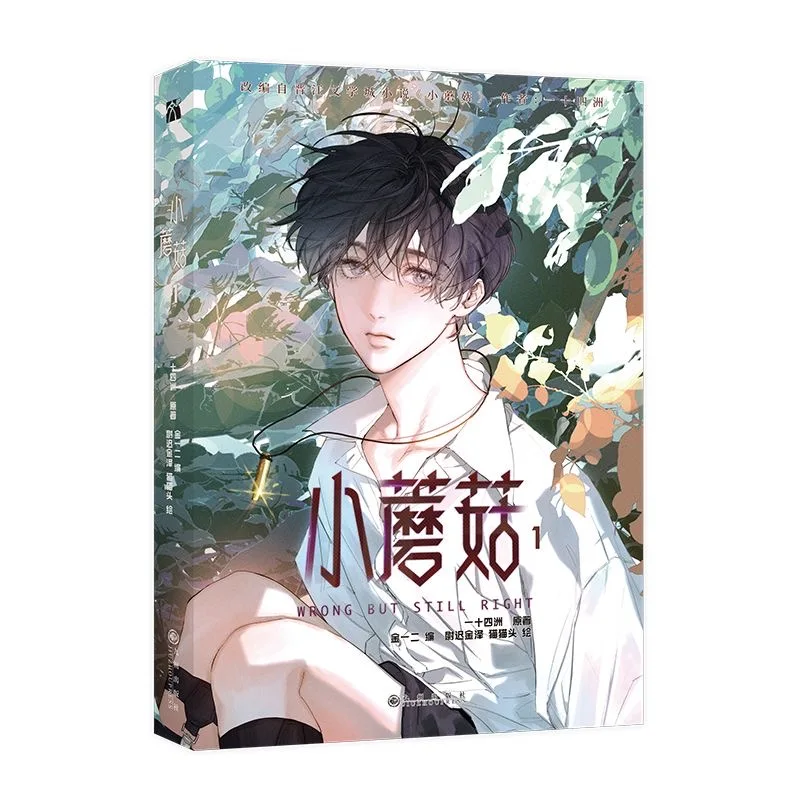 Little Mushroom Wrong But Still Right Original Comic Book Volume 1 Lu Feng x An Zhe Chinese Science Fiction BL Manga Book