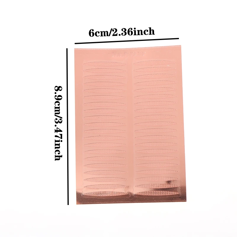 Unsichtbares transparentes Mesh-Spitze-Doppel-Augenlid-Klebeband, selbstklebender Augenaufkleber für Damen-Make-up-Werkzeug