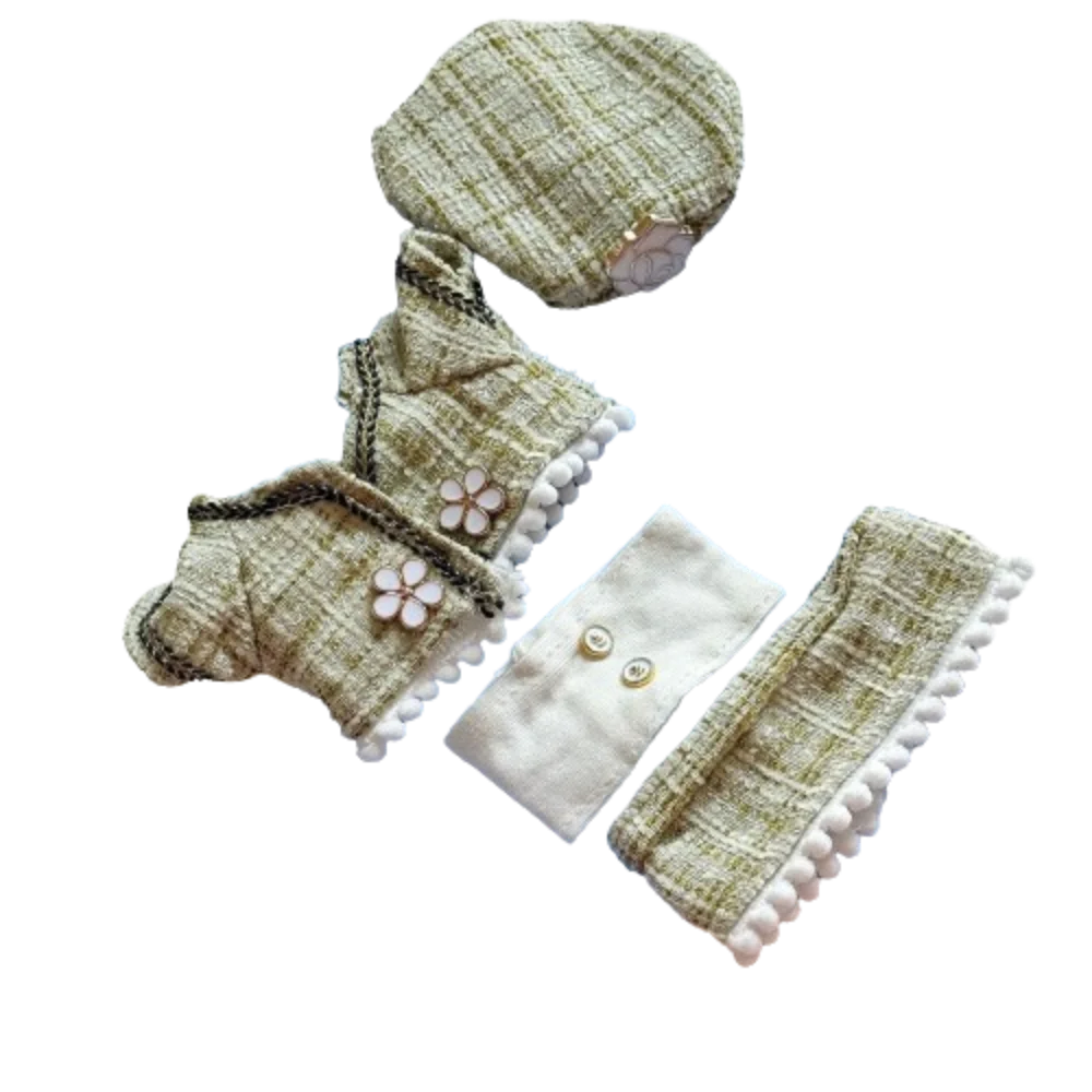 

1 комплект, юбка принцессы, 20 см, хлопковая кукольная одежда, брюки на бретелях, аксессуары для игрушек, хлопковая кукла, платье, разноцветный наряд