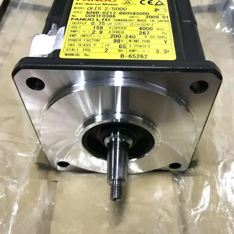 Fanuc střídavého servo motorový  αi 2/5000 A06B-0212-B605 #S000 pro CNC systém stroj