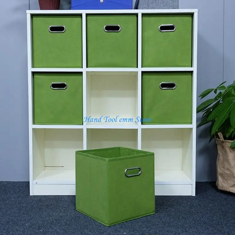 

H37F Ящик для хранения файлов и папок Льняной подвесной ящик для хранения документов для офиса