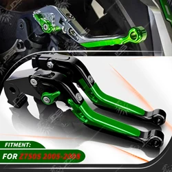 JDSTUNING For Kawasaki Z750S 2005-2008 Clutch Lever Brake Lever Set Adjustable Folding Handle Levers Accessories Parts