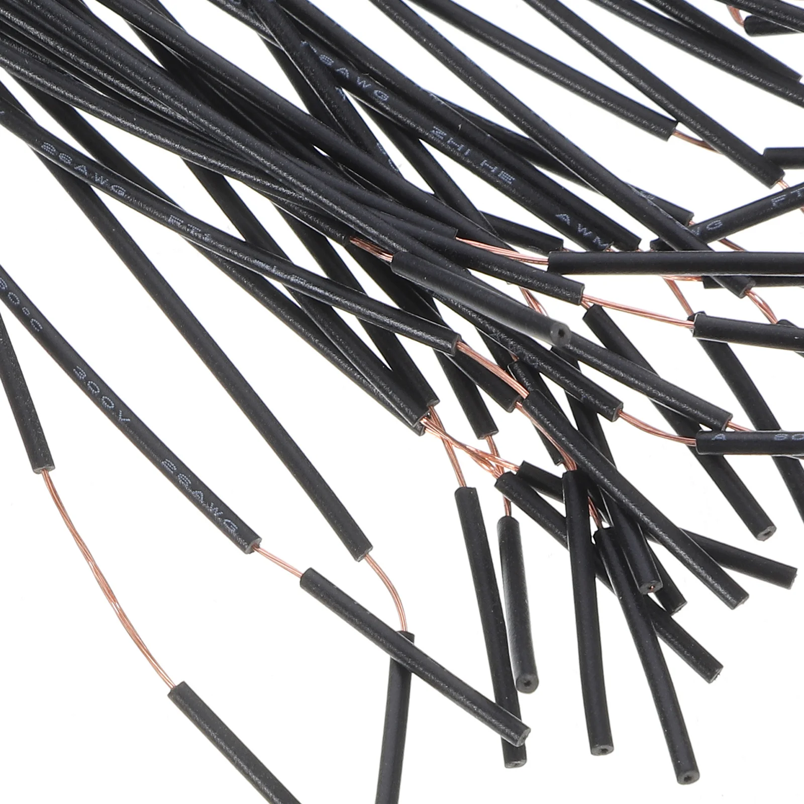 

100Pcs Circuit Wire Electrical Cable Insulated Copper Wire Electricity Demo Teaching Physics Lab Experiment Tool