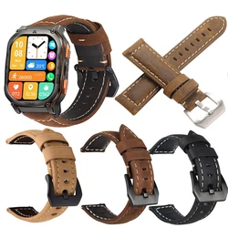 Quick Release Leather Straps for KOSPET TANK M3 Ultra Quality Genuine Retro Genuine Leather Watchband for KOSPETTANK Accessories