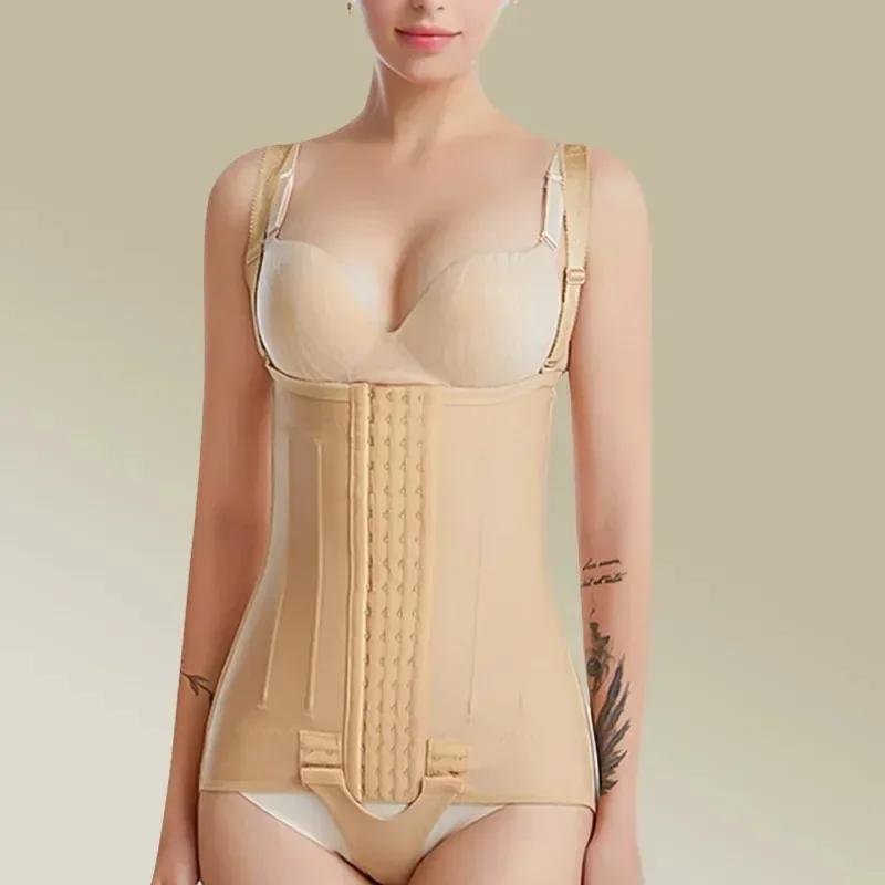 Female Waist and Abdomen Liposuction Postoperative Pressure Shaping Clothing Suction Slimming Waist and Abdomen Shaping Jumpsuit