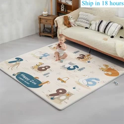 Non-Toxic Baby Play Mat Thicken 1/0.5cm Educational Children's Carpets in The Nursery Climbing Pad Kids Rug Activitys Games Toys