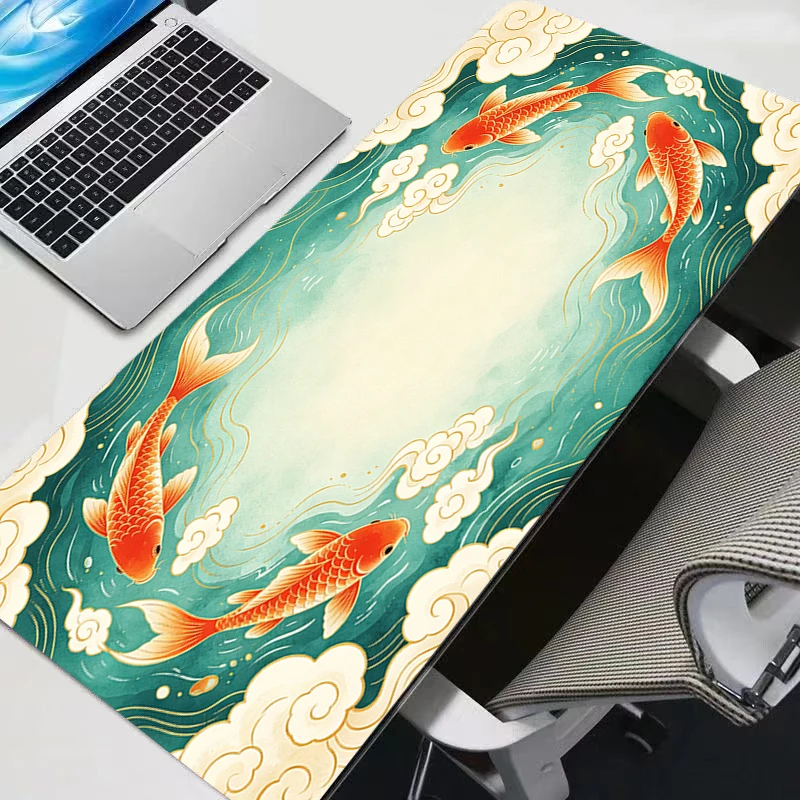 Mouse Pad Japanese samurai Larger XXL 900x400 Speed Mini Pc Computer Keyboard Desk Mat Gaming Accessories max Mousepad
