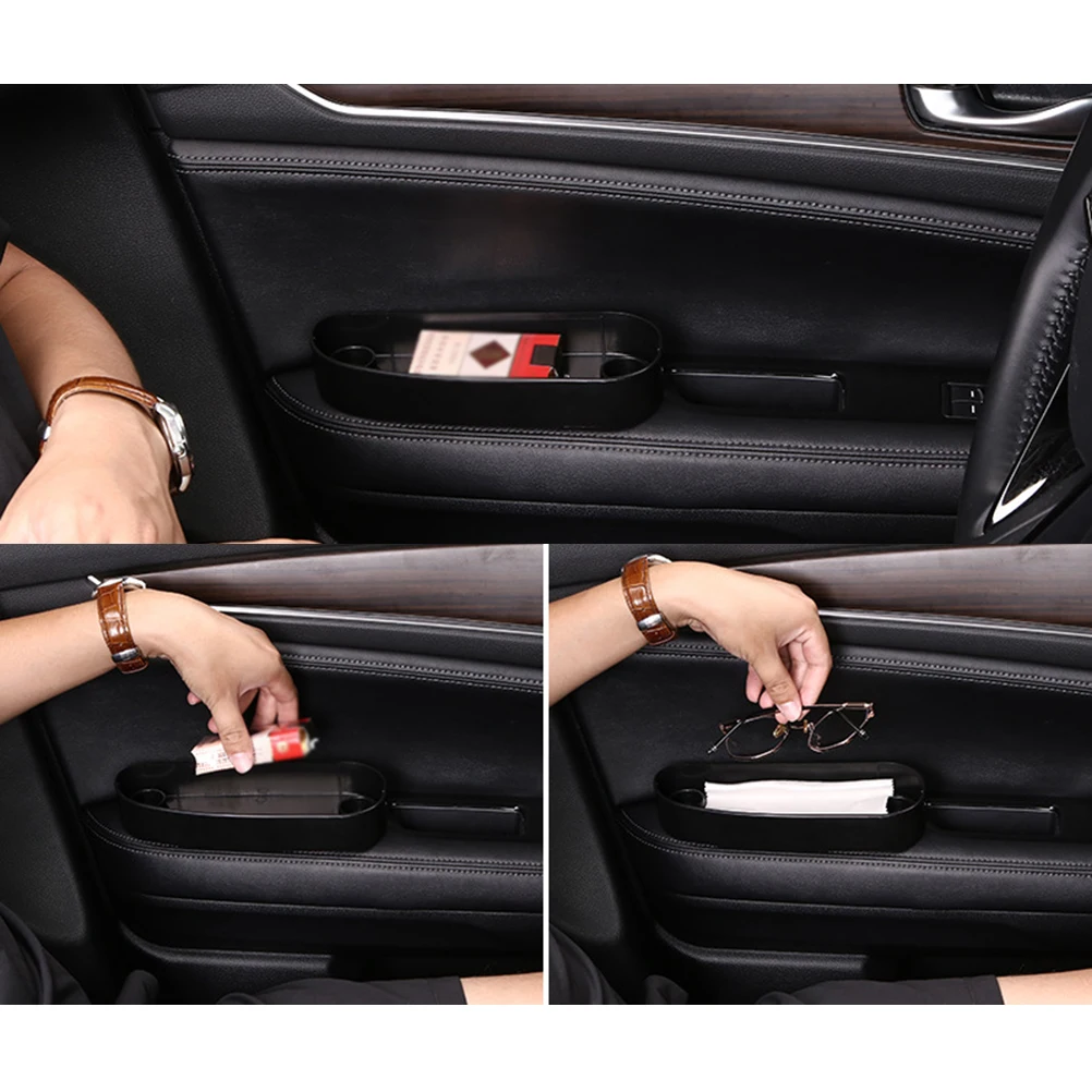 

Left Armrest Box Elbow Support Multifunctional Storage Driver Seat Car Accessories Height Adjustable Durable Travel