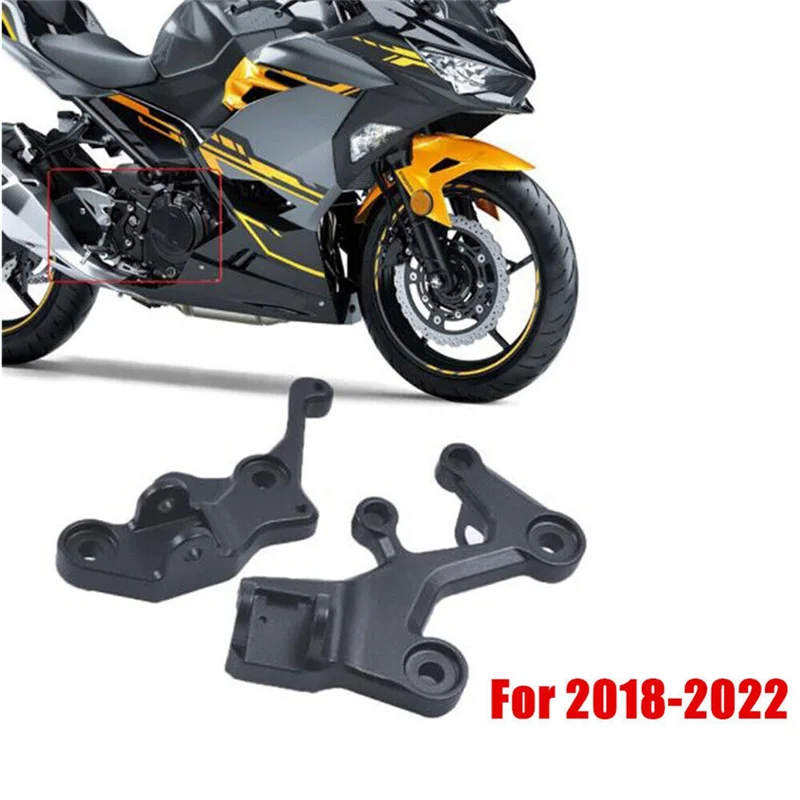 AEA7-دراجة نارية الجبهة مساند القدم أوتاد القدم دواسة قوس لكاواساكي NINJA400 Z400 2018-2022