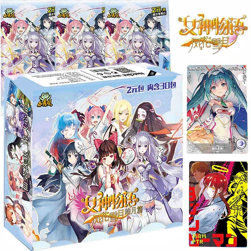 goddess-story-collection-cards-third-bullet-haoyue-chapter-feng-hua-xue-yue-collectible-anime-cards-for-collectors-collectible