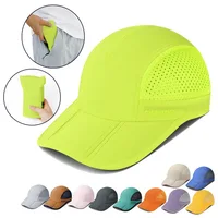 GADIEMKENSD hombres mujeres plegable escalada gorra de béisbol al aire libre transpirable Camping senderismo secado rápido Trekking sombrero para el sol