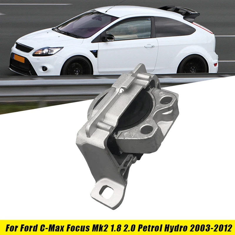 Transmission Motor Mount Set 1250617 For Ford C-Max Focus Mk2 1.8 2.0 Petrol Hydro 2003-2012 Gasket Assembly Engine Mounts