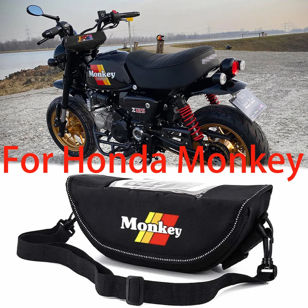 

Motorcycle accessory Waterproof And Dustproof Handlebar Storage Bag navigation bag For Honda Monkey 125 monkey 125z