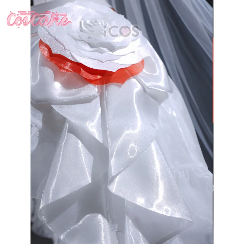 

DARLING in the FRANXX Zero Two Cosplay Costume 02 Wedding Dress Uniform Halloween Carnival Party Christmas Play Role Clothing