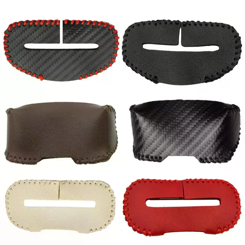 Housse universelle en cuir PU pour boucle de ceinture de sécurité, 2 pièces, protection Anti-Collision pour accessoires d'intérieur de voiture