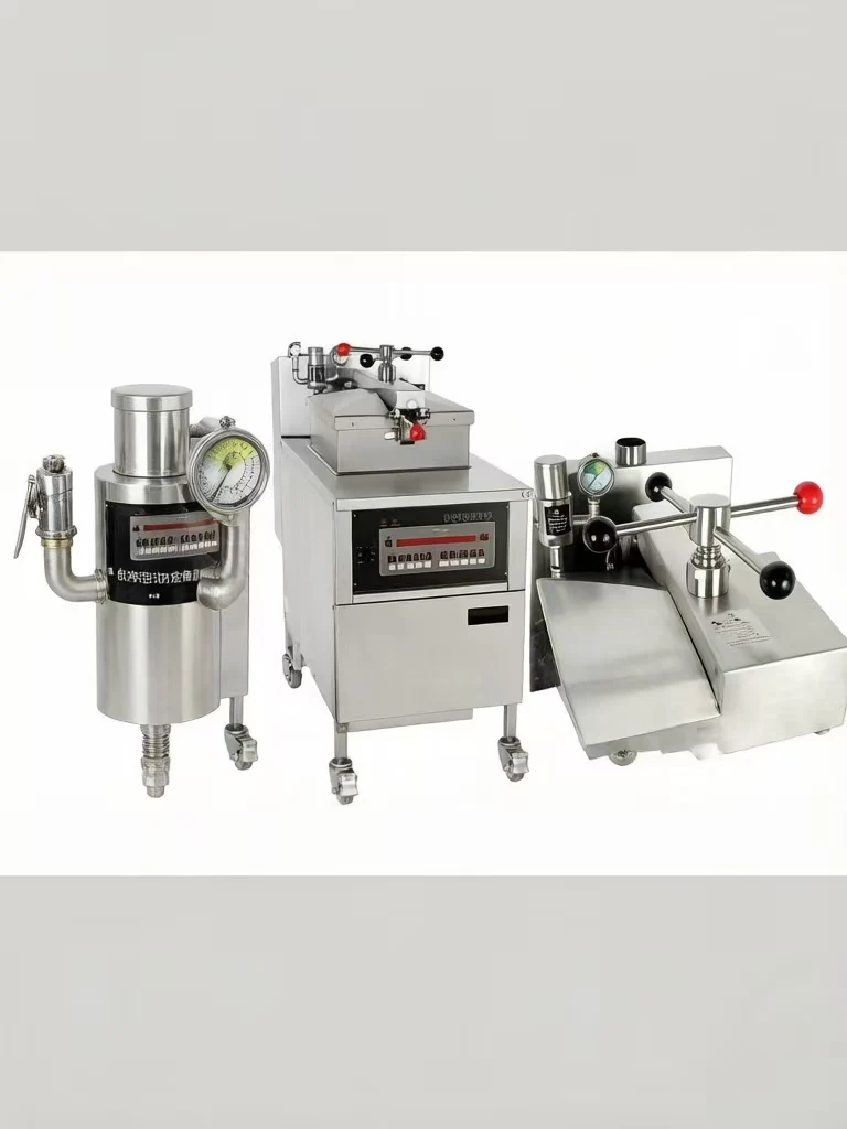 New semi-automatic high-efficiency commercial high-pressure fryer for restaurants and hotels