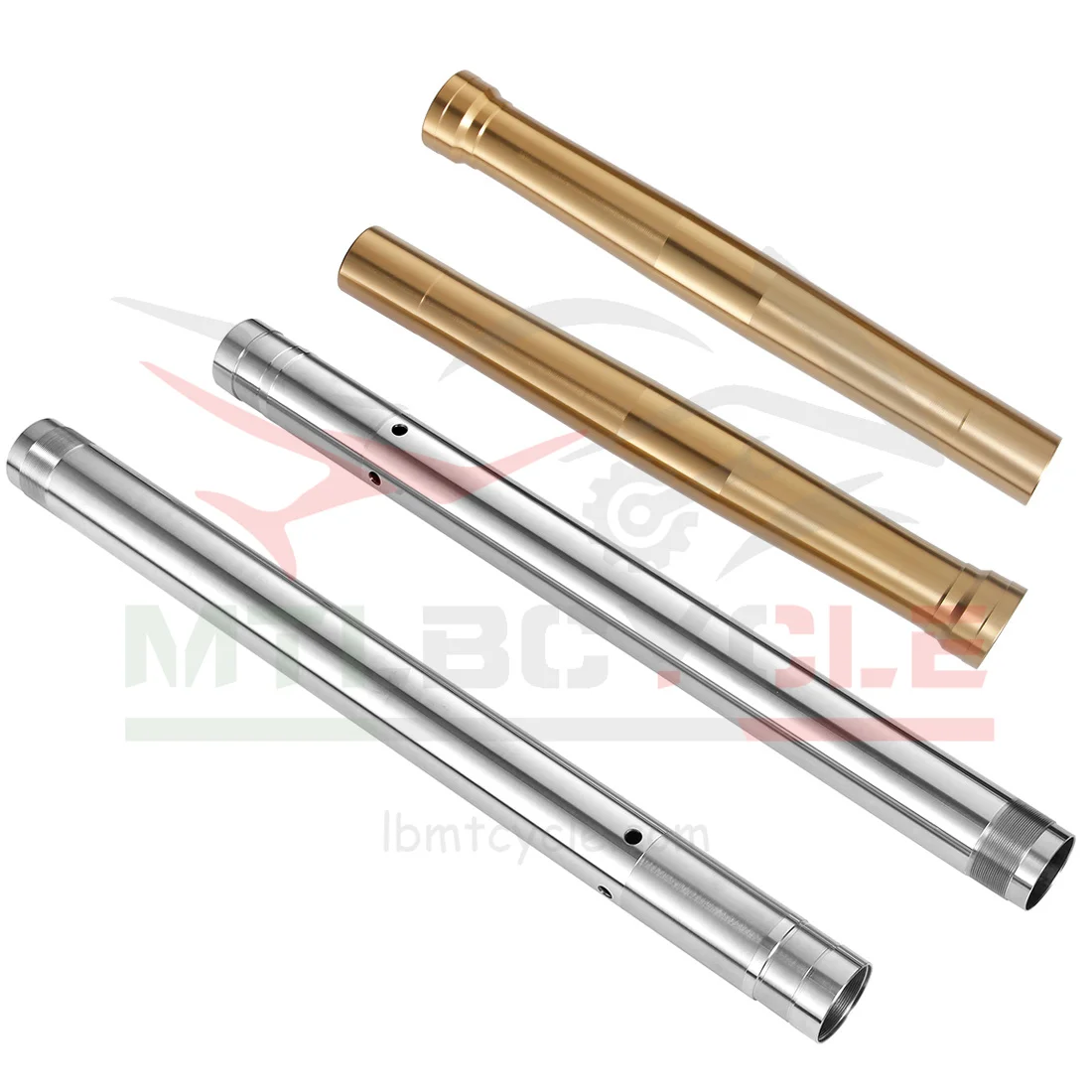 Front Fork Inner Tubes Outer Pipes Set For SUZUKI GSXR1000 GSX-R 1000 2009-2011 09 2010 43x520mm 480mm Front Shock Absorber Leg