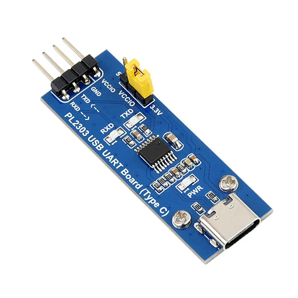 

PL2303 Последовательный модуль TTL, питание 1,8 В/2,5 В, тип C, USB-последовательный адаптер, 3-светодиодный индикатор, плата USB-TTL, выход 3,3 В/5 В