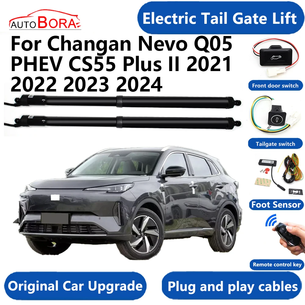 

Car Electric Tail Gate Lift System Power Liftgate Kit Auto Automatic Tailgate Opener for Changan Nevo Q05 PHEV CS55 Plus II