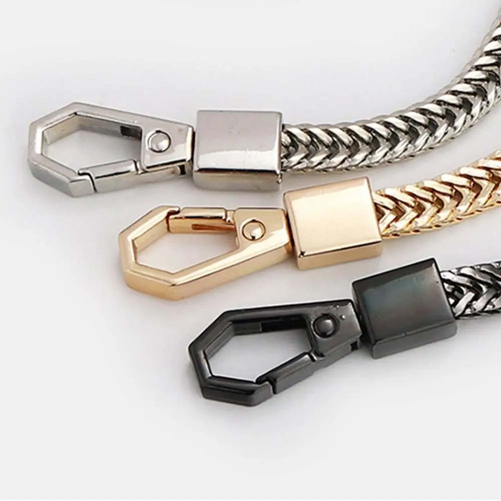 40/100/120CM Shoulder Bag Straps Metal Alloy Bag Chains 7mm Handbag Handle Chain Purse Chain Belt Replacement Bag Accessories