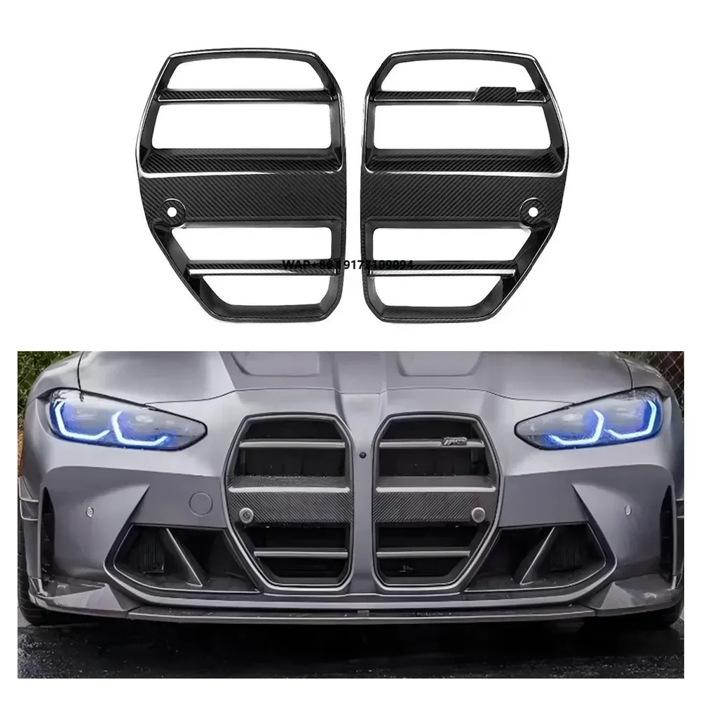

Pre-preg Carbon Fibre Car Gt style Front Grilles Center Frame for G80 G81 M3 & G82 G83 M4