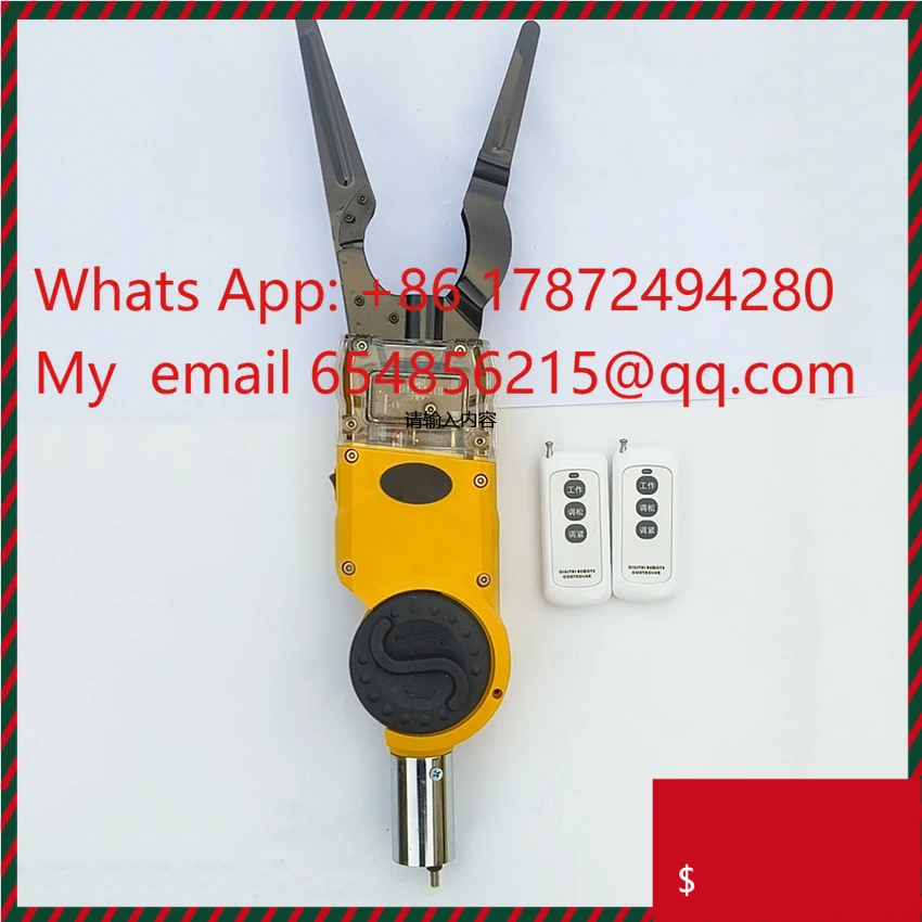 Fully Automatic High Altitude Cable Binding Machine – 12.6V 80m Optical Cable Hanger with Remote Control