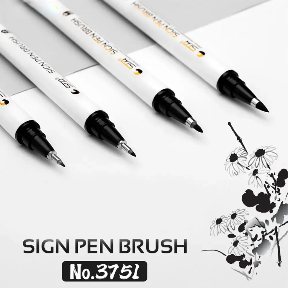 Signature Pens Drawing Medium/Fine/Extra-fine Chinese Brushes Calligraphy Brushes Script Writing Brush Calligraphy Practice Pen