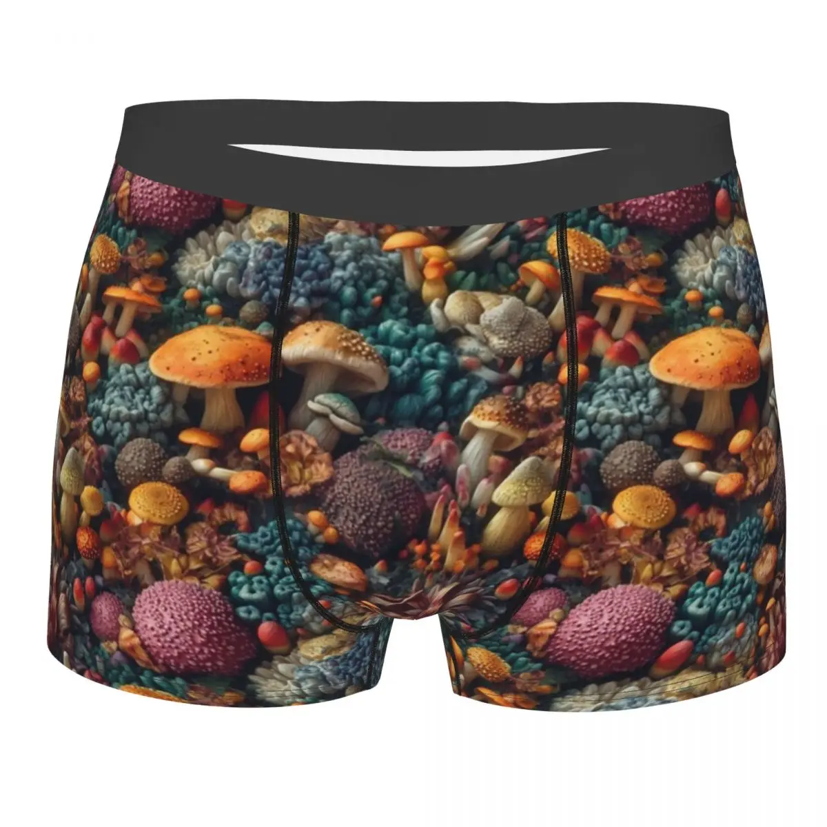 Custom Wild Mushrooms Collection Boxers Shorts Men Briefs Underwear Novelty Underpants