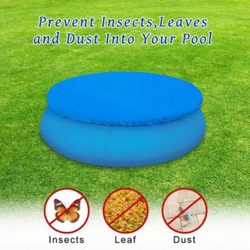 UV Blocking Tarps Waterproof PVC plastic tarpaulin outdoor swimming pool reel protective cover cover safety for inground pool