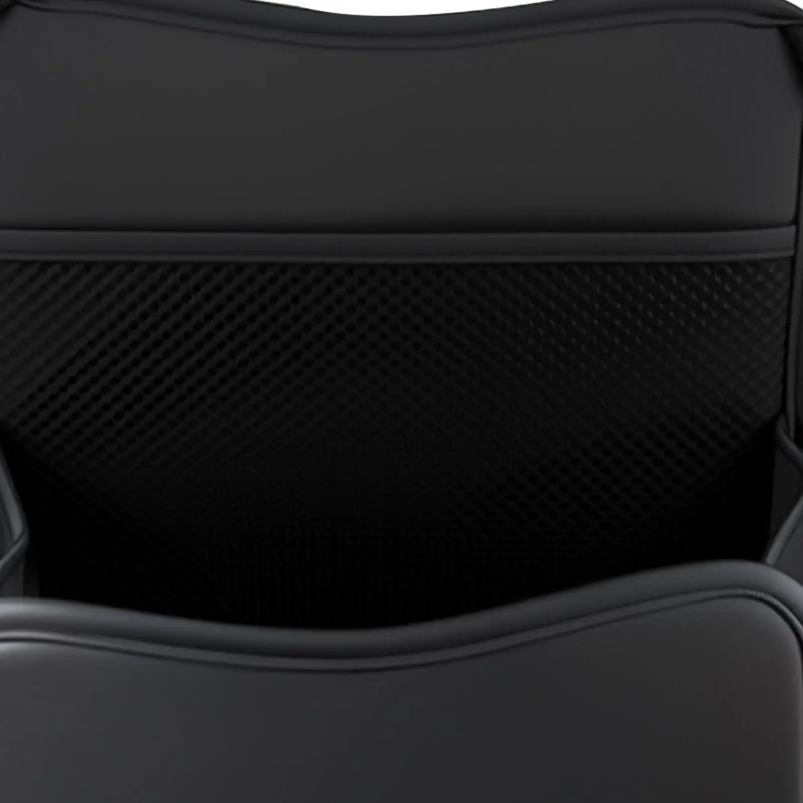 

Car Organizer Between Front Seats PU Leather Case With Compartments Car Front Seat Organizer For Snack Key Cup Purse SUV