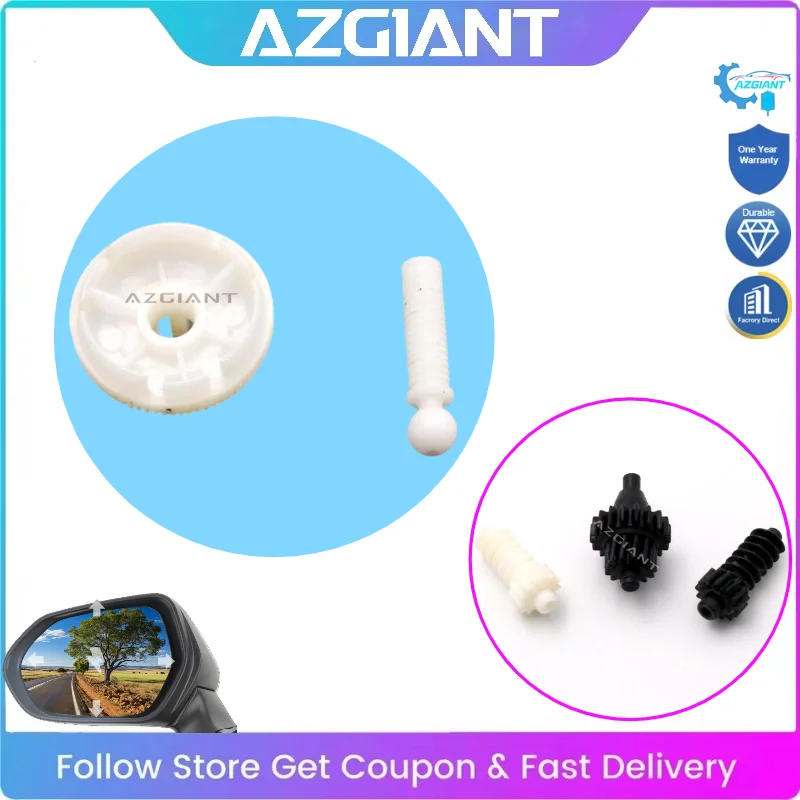 

AZGIANT Car Side Rear View Adjustment Mirror Actuator Inner Gear Set for Hyundai Tucson Original Replacement Repair Kits Savings