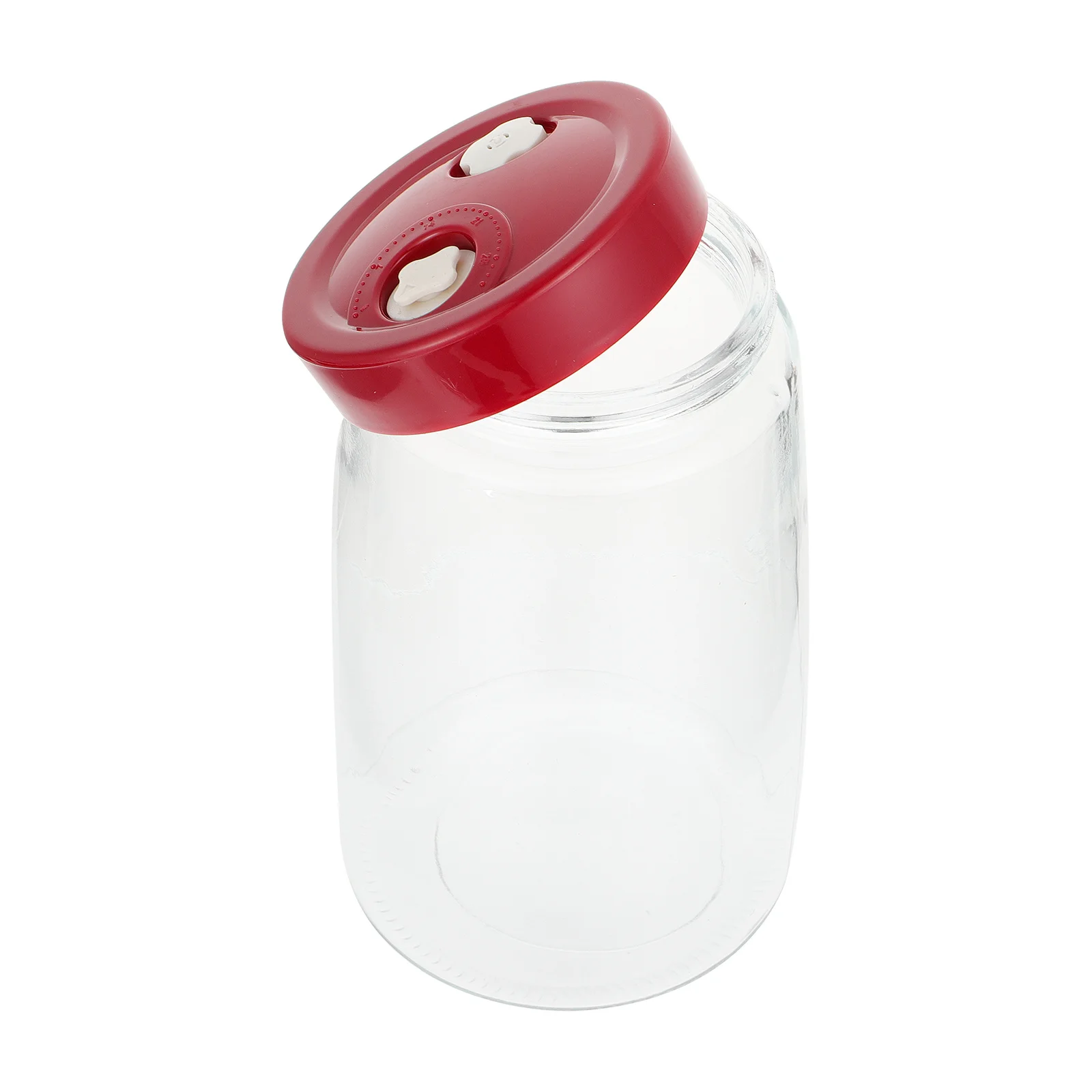 

1Pcs Transparent Bubble Wine Jar Airtight Thick Glass Bottle Food Storage Container Kitchen Storage Holder Reusable