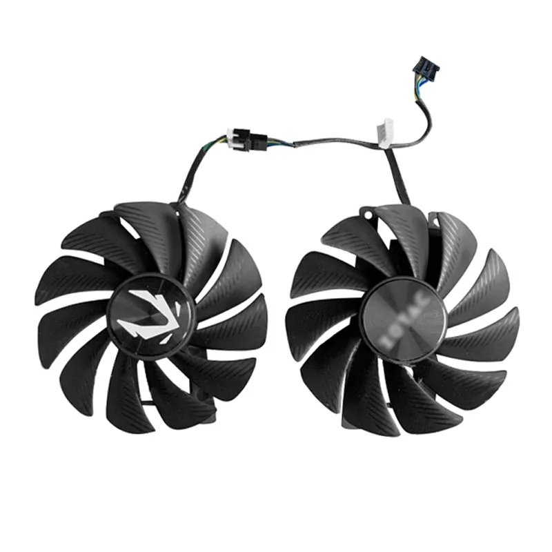 Замена вентилятора видеокарты для ZOTAC RTX 4060 4060Ti 4070 Twin Edge OC 88 мм GA92S2U 4-контактный охлаждающий вентилятор видеокарты