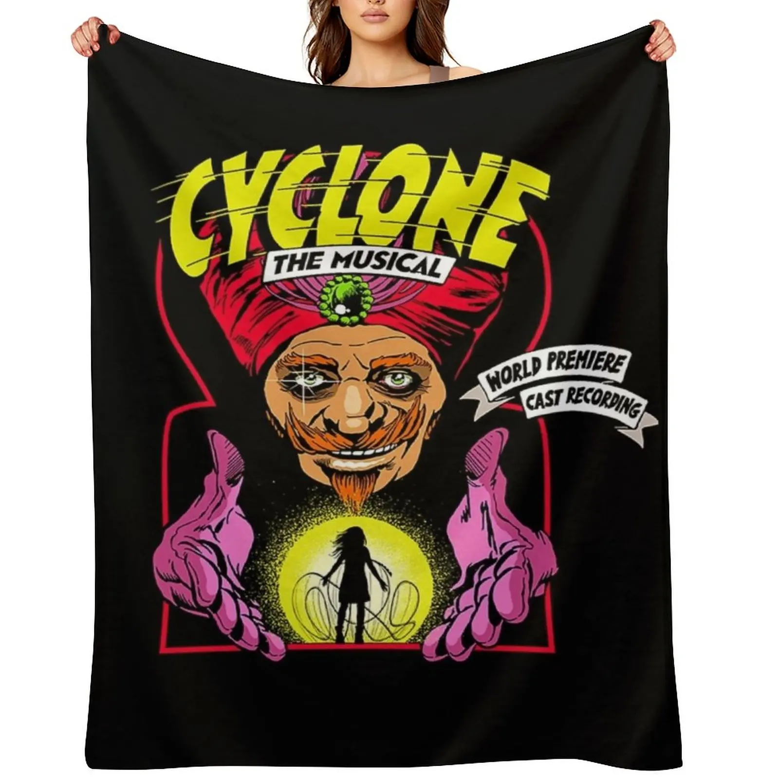 

Ride the Cyclone Throw Blanket decorative Summer Extra Large Throw Soft Blankets