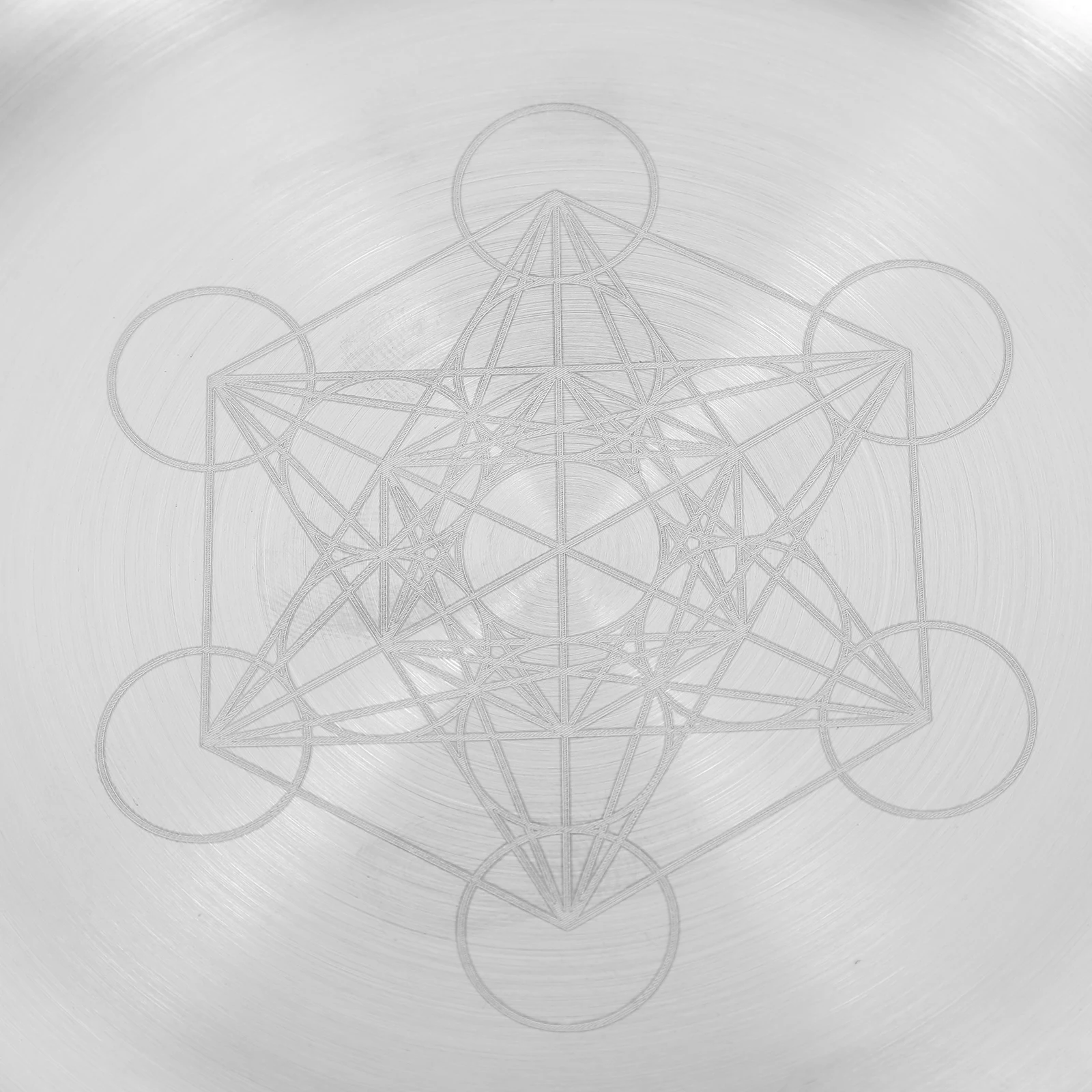 

2pcs Metal Display Trays Round Pentagram Altar Holders Storage Trays Iron Temple Decoration Ritual Tray Decorative