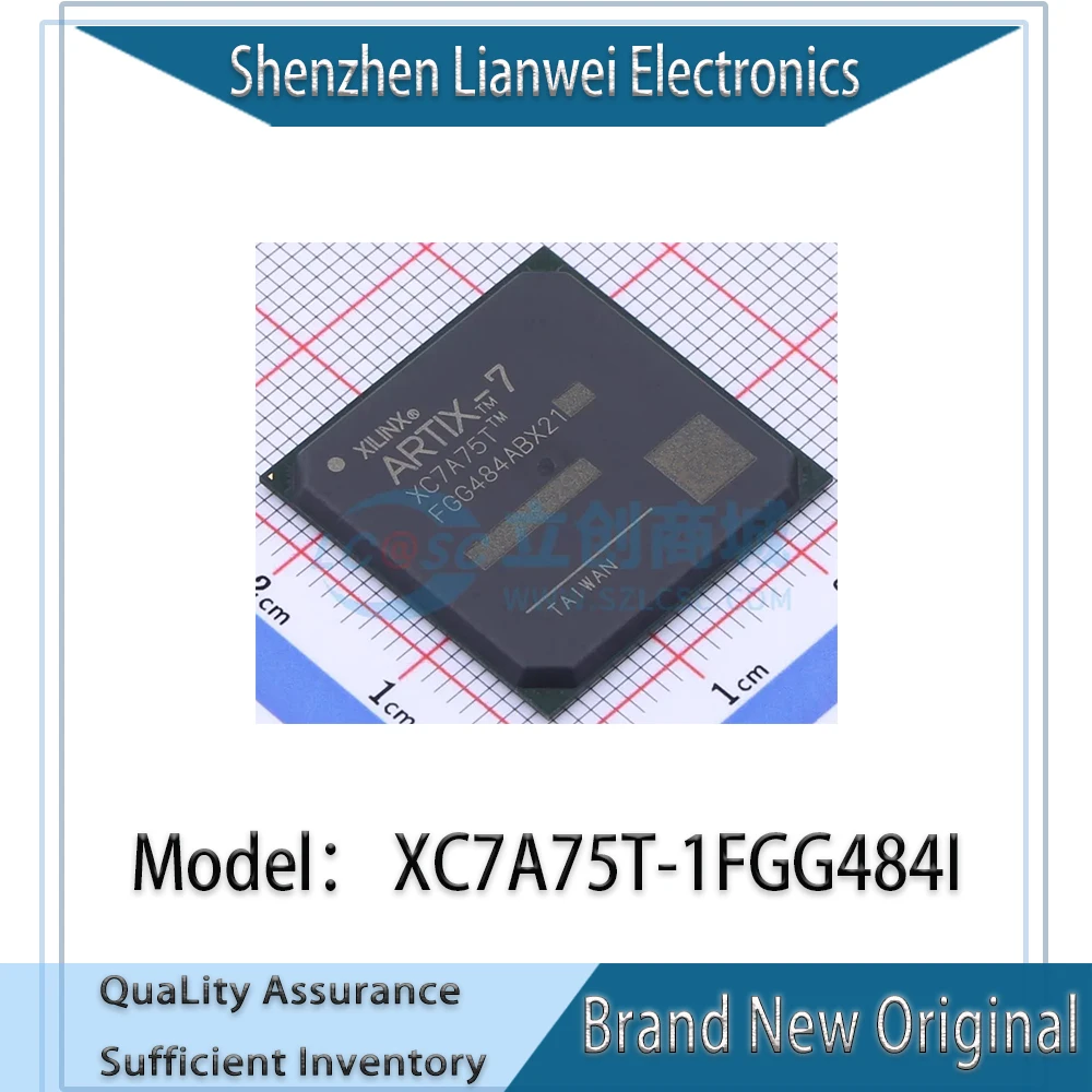 

100% New Original XC7A75T-1FGG484I XC7A75T IC Chipset FBGA-484
